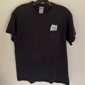 RipnDip mens medium shirt in black. Good condition.